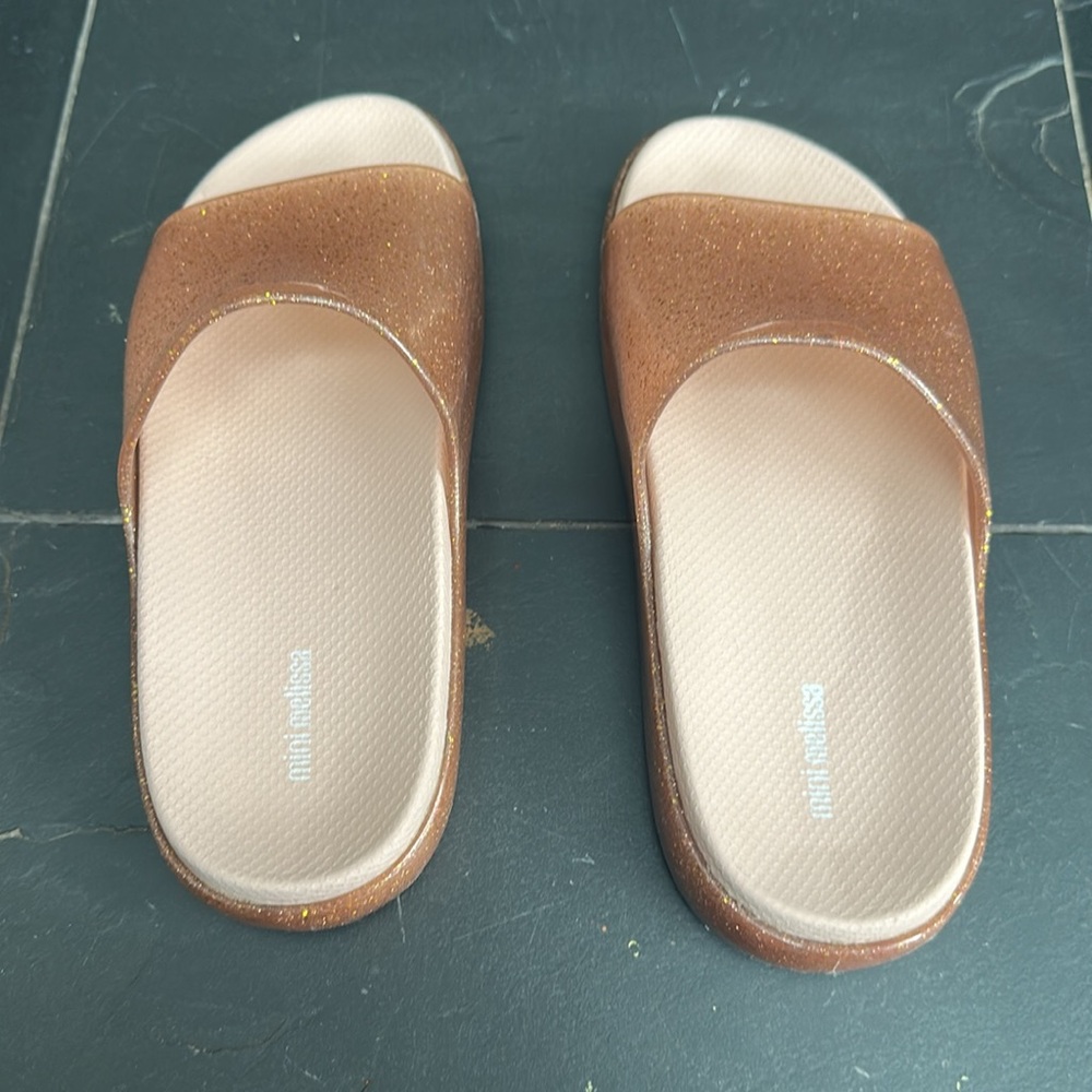Mini Melissa Kids’ Cloud Slides, size 2, GUC - Picture 3 of 7